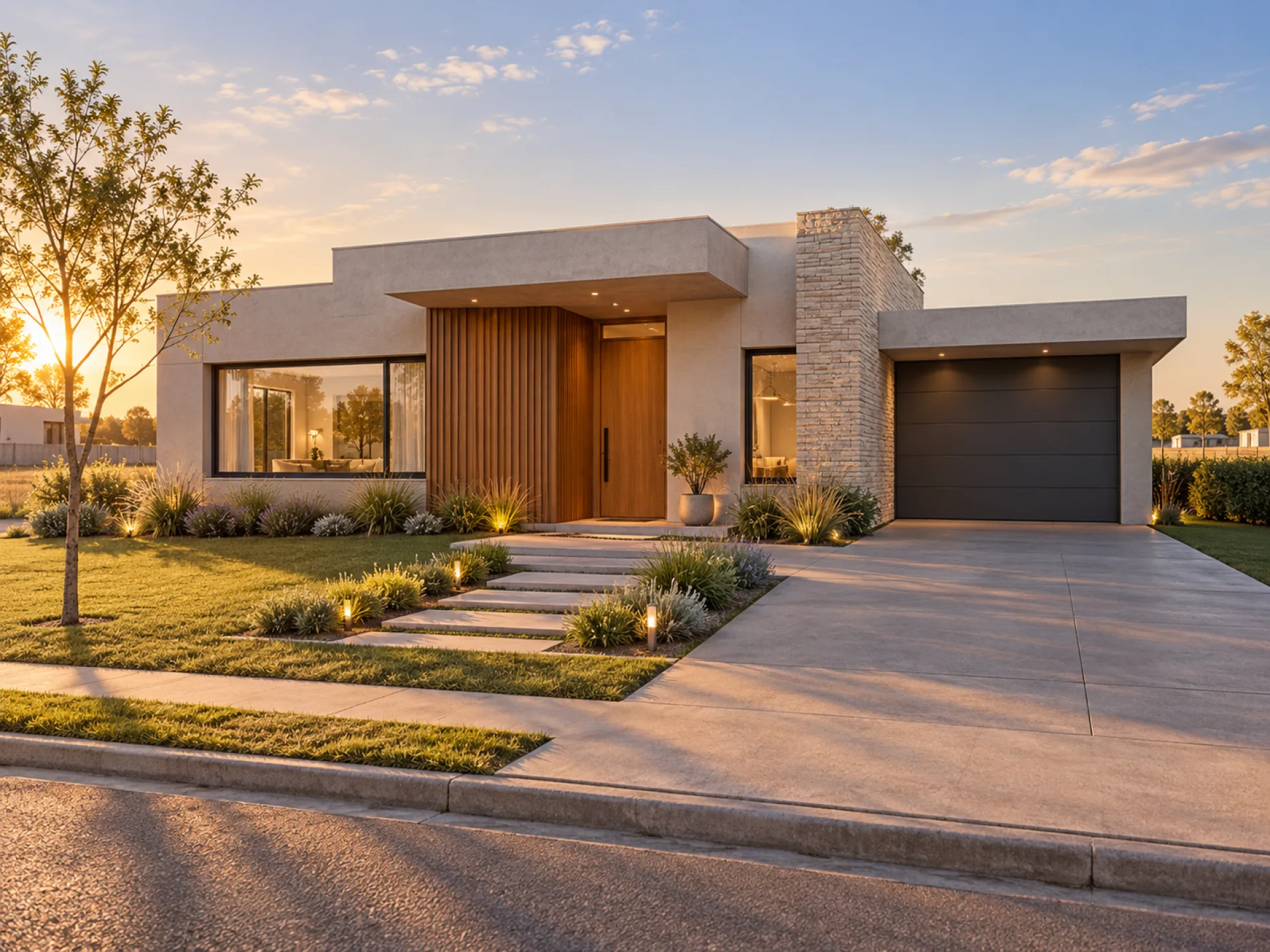 Casa contemporánea en Brinkmann · muestra 3D